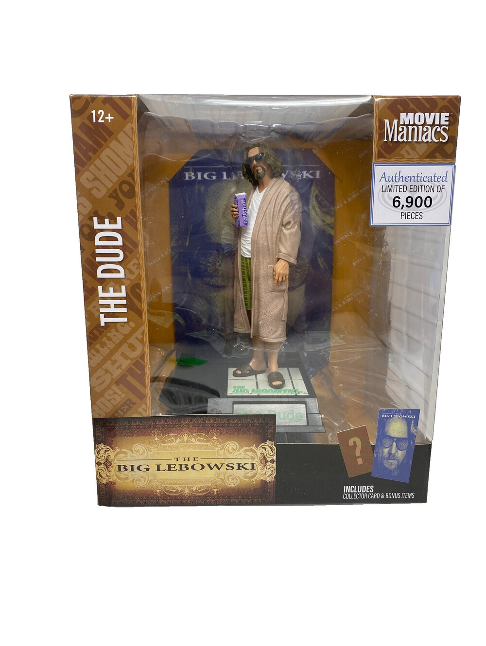 McFarlane Movie Maniacs The Big Lebowski The Dude Jeff Bridges 6in Figure